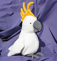 cockatoo soft toy pattern
