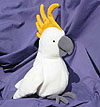 Cockatoo soft toy pattern