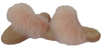 sheepskin fluffy scuffs